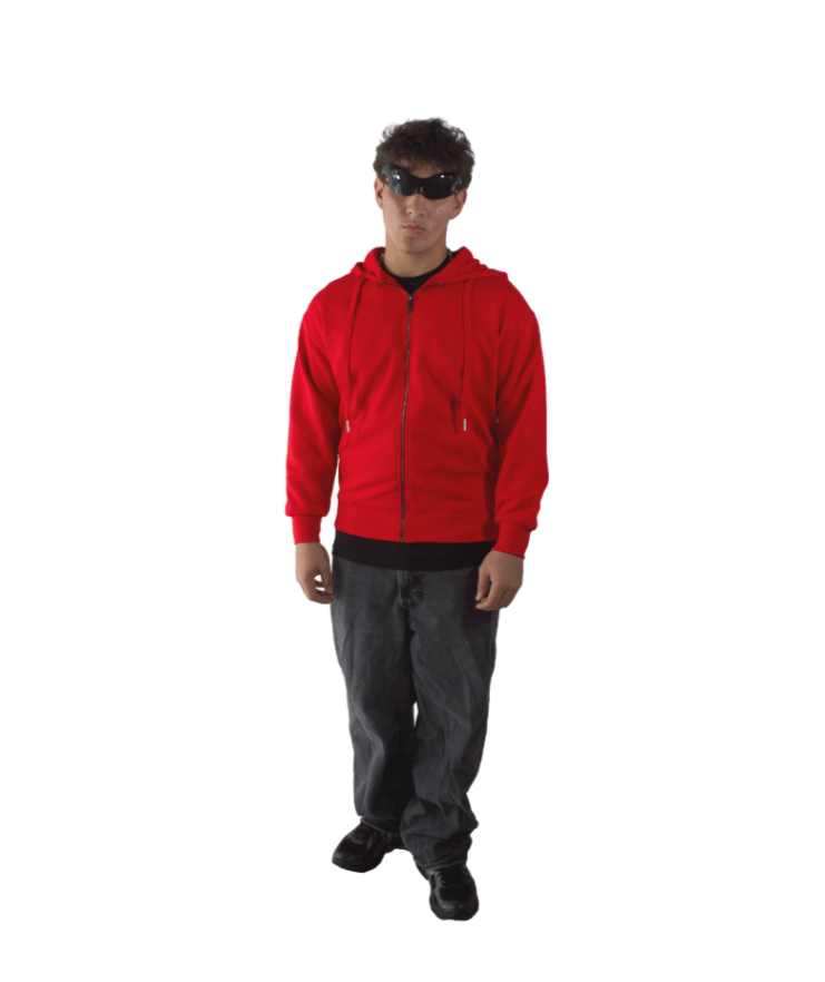 Red Zipup