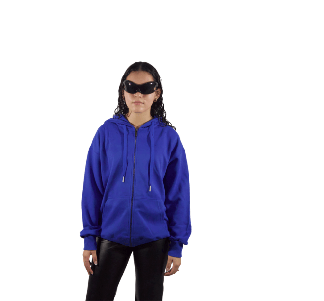 Blue Zipup - LTL Locker