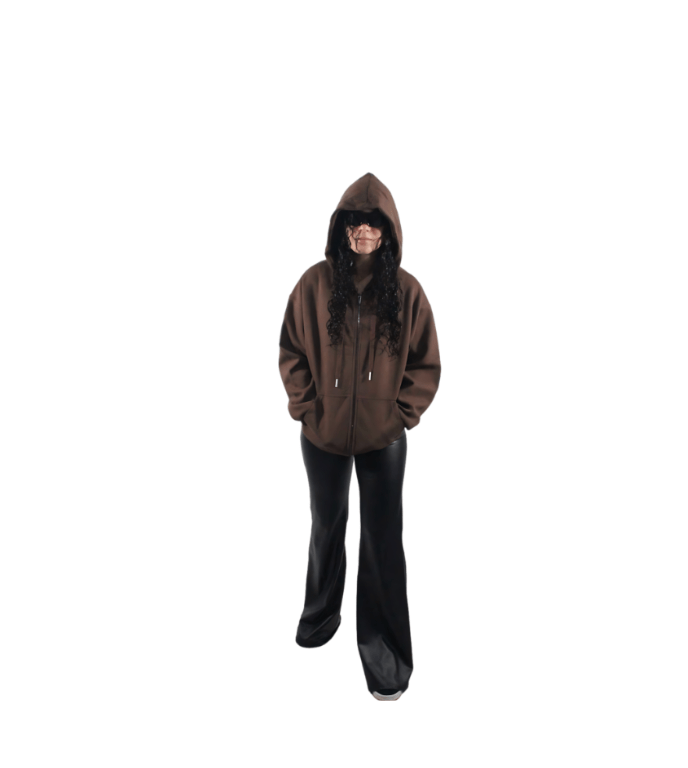 Brown Zipup - LTL Locker